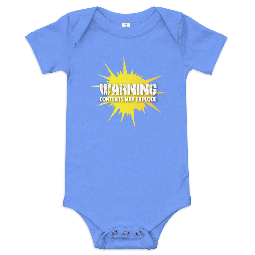 WARNING! Contents May Explode Onesie