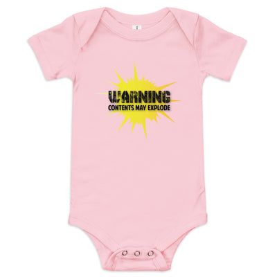 WARNING! Contents May Explode Onesie