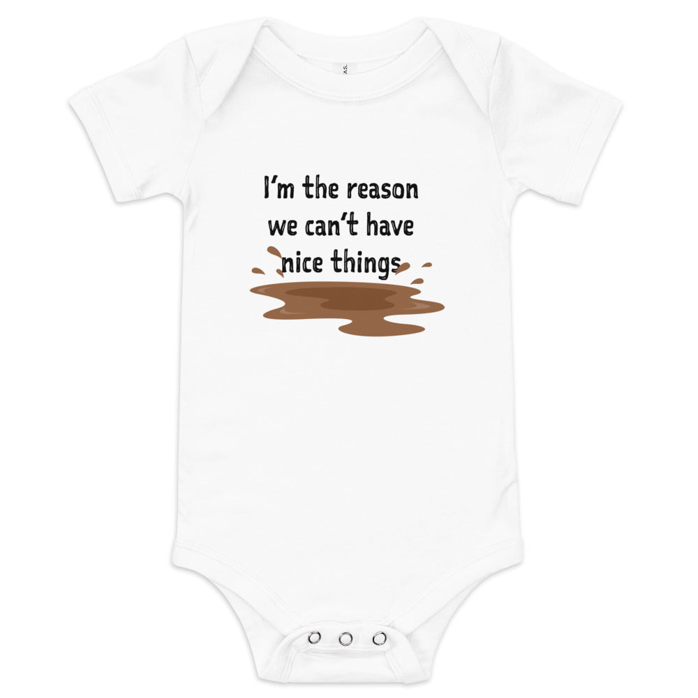 I'm The Reason We Can't Have Nice Things Onesie