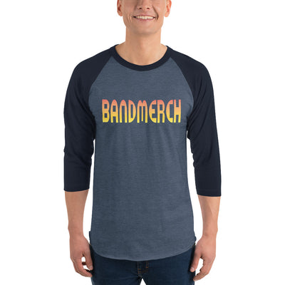 BANDMERCH 3/4 sleeve raglan shirt