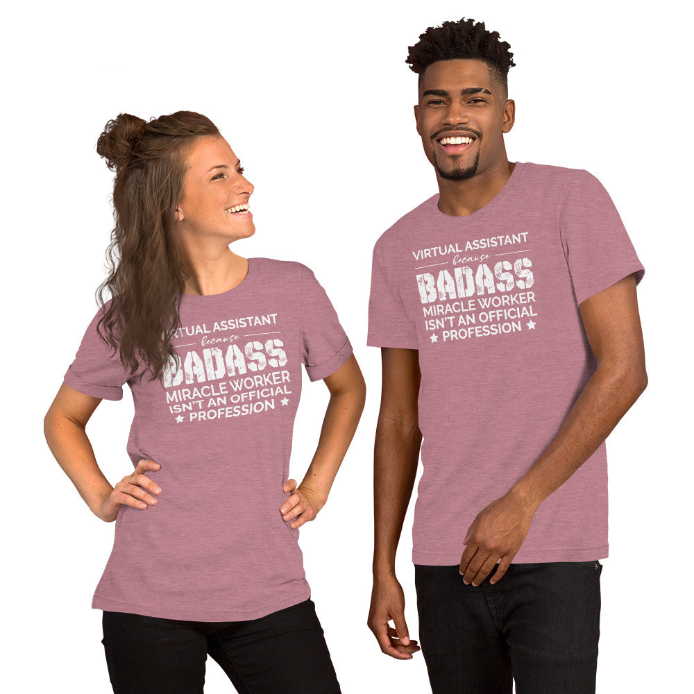 Virtual Assistant Badass t-shirt