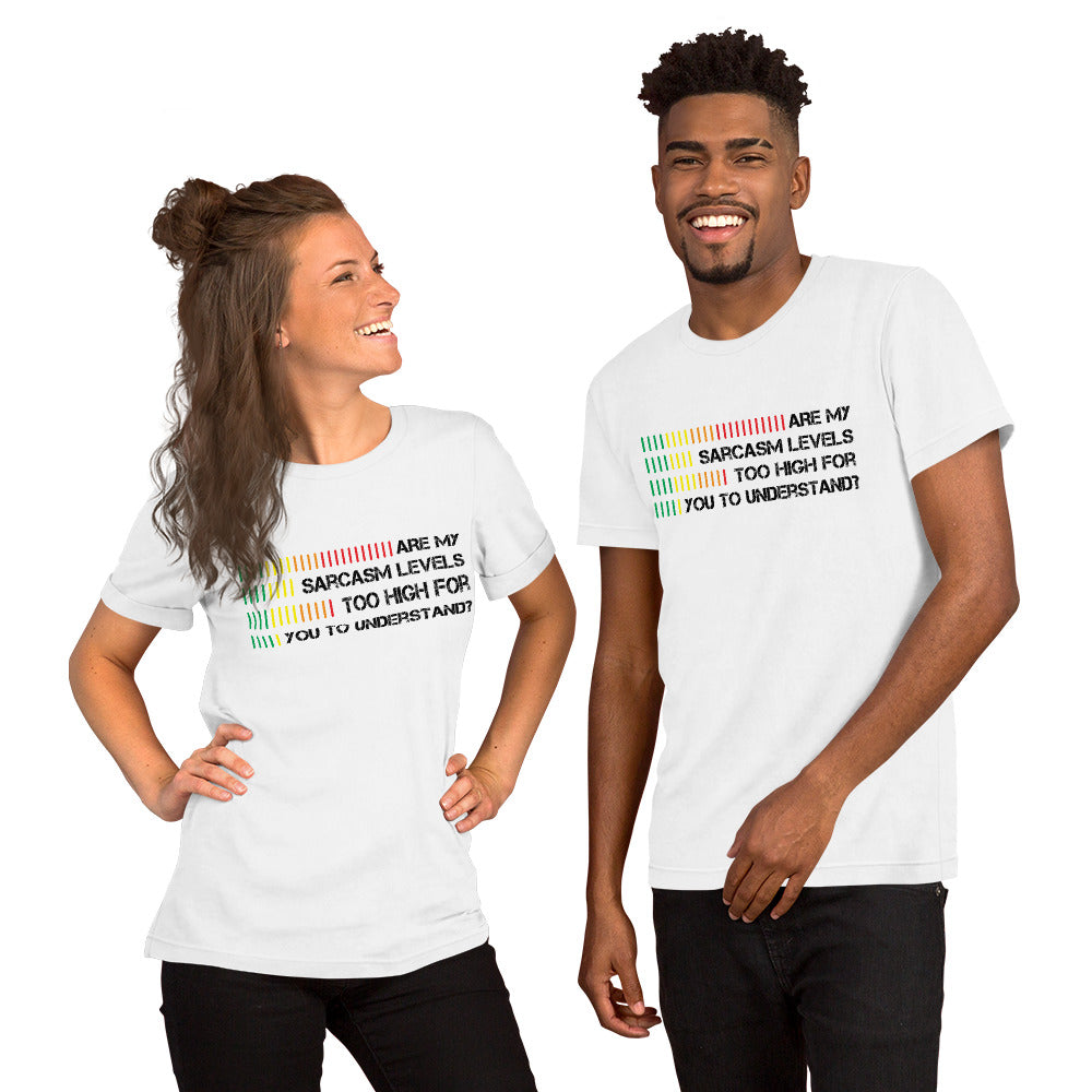 Are my sarcasm levels too high for you to understand? T-shirt