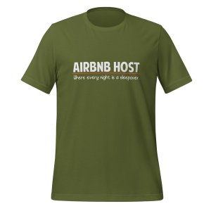 AirBnB Host: Where Every Night is a Sleepover t-shirt - Image 9