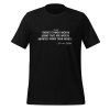 There's things worth doing that are worth infinitely more than money t-shirt - Image 2