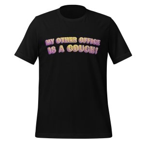 My other office is a couch t-shirt - Image 2