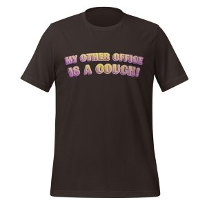 My other office is a couch t-shirt - Image 3